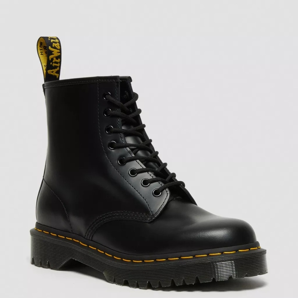 Dr. Martens 1460 BEX SMOOTH LEATHER PLATFORM BOOTS